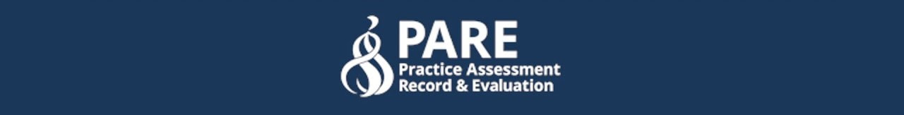 PARE (Practice Assessment Record & Evaluation) logo