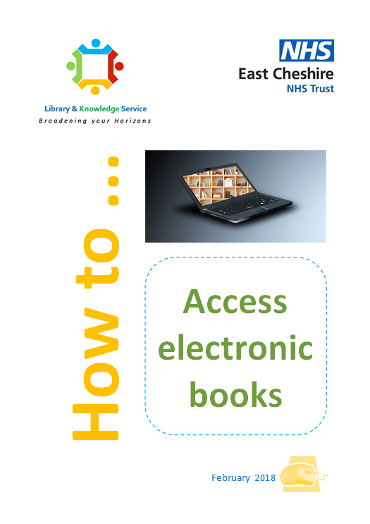 How to access eBooks leaflet