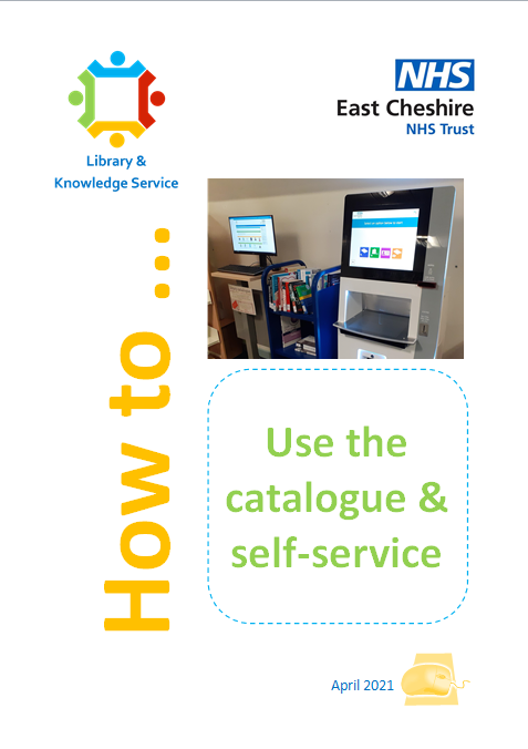 How to use the catalogue and self-service leaflet