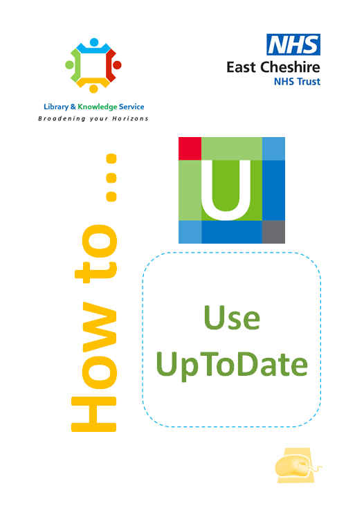 How to use UpToDate leaflet
