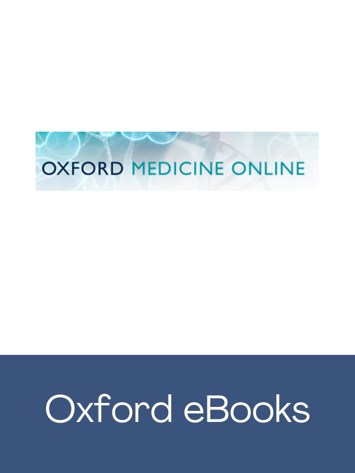 Click here to access the Oxford Medicine e-books