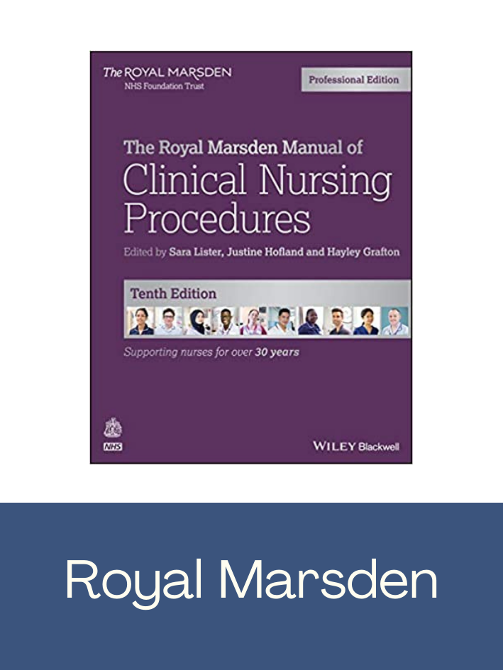 Click here to access the Royal Marsden Manual