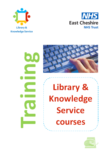 Training courses leaflet